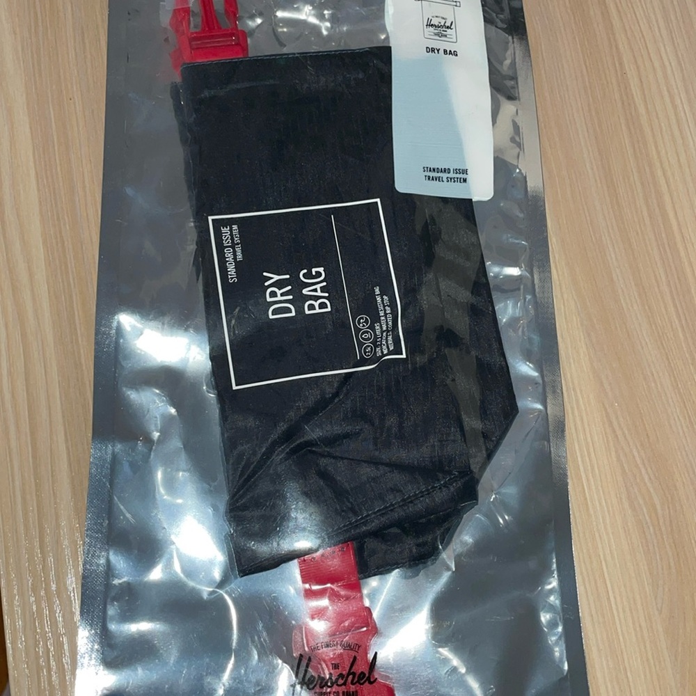Herschel Supply Co. Red/Black Dry Bag NEW